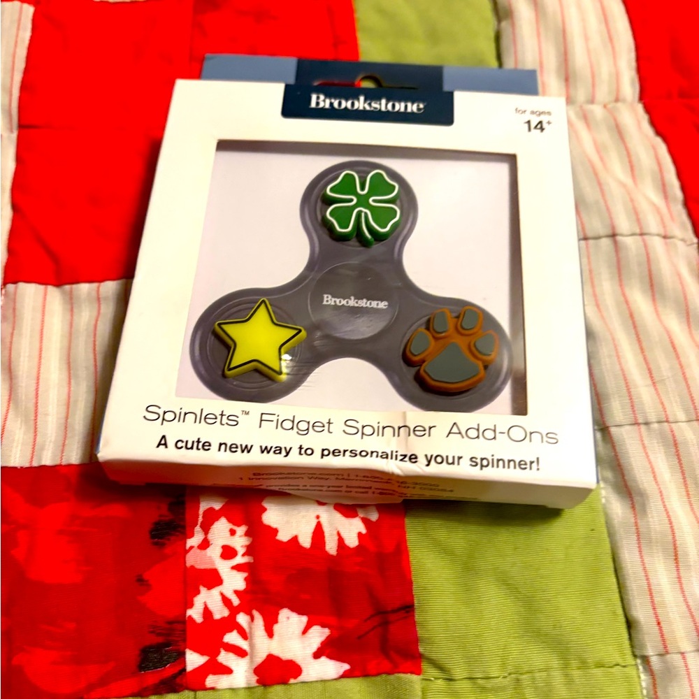 Brookstone Spinlets Fidget Spinner Add-Ons